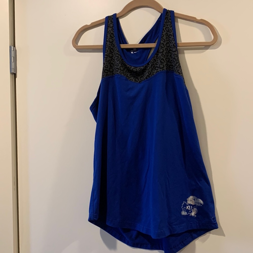 ✨4/$9✨ KU Jayhawk Kansas athletic tank